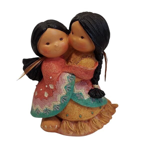 Vtg Friends Of The Feather Figurines Enesco Lot Beauty Hug Love For Many Moons - Picture 2 of 16